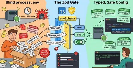Node.js Environment Variable Validation with Zod at Startup